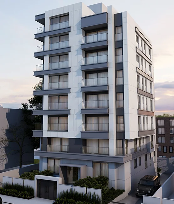 Nesrin Apartmanı - Erenköy - 25 Parsel Mimari Ruhsat Projesi - Planac