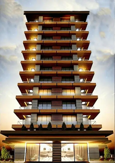 Şafak Apartmanı - Bostancı - 17 Parsel Mimari Ruhsat Projesi - Planac