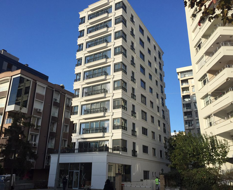 Ekotek Eriş Apartmanı - Caddebostan - 36 Parsel Mimari Ruhsat Projesi - Planac