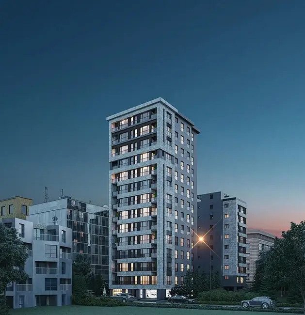 Özenler Apartmanı - Suadiye - 28 Parsel Mimari Ruhsat Projesi - Planac