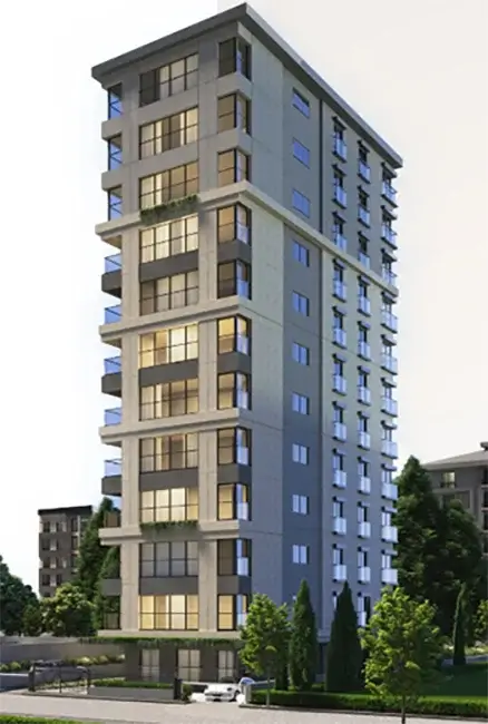 Gün Apartmanı - Caddebostan - 91 Parsel Mimari Ruhsat Projesi - Planac