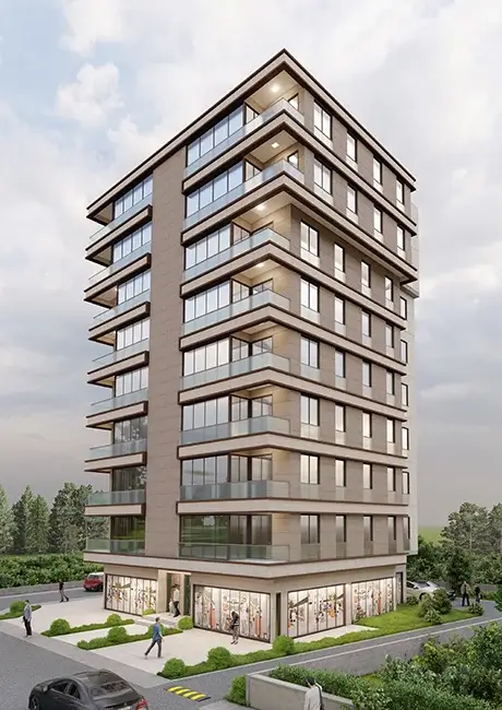 Dr. Faruk Ayanoğlu 8 - Fenerbahçe - 28 Parsel Mimari Ruhsat Projesi - Planac