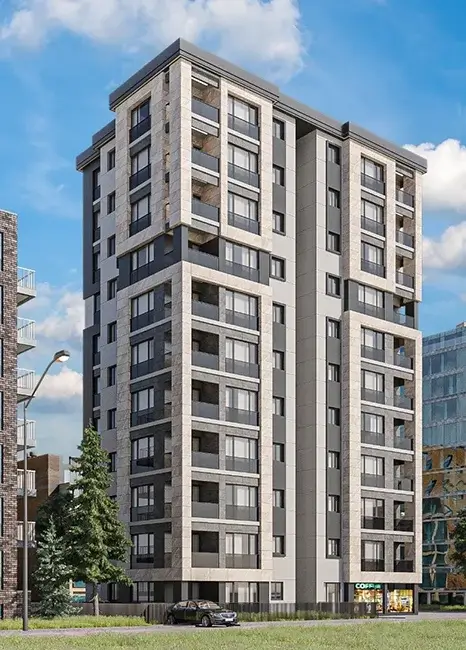 Anı Apartmanı - Göztepe - 38 Parsel Mimari Ruhsat Projesi - Planac