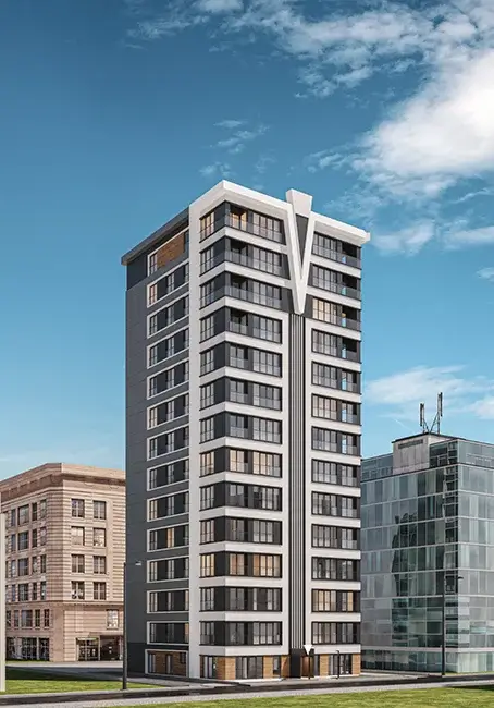 Ana Apartmanı - Göztepe - 9 Parsel Mimari Ruhsat Projesi - Planac