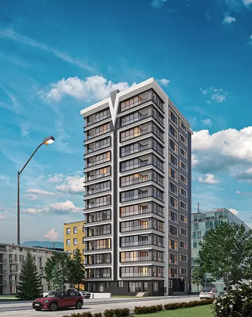 Taç Apartmanı - Feneryolu - 66 Parsel Mimari Ruhsat Projesi - Planac