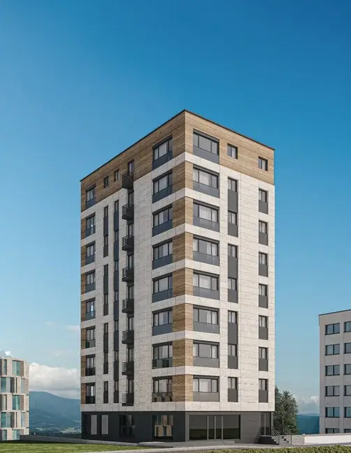 Selin Apartmanı - Suadiye - 134 Parsel Mimari Ruhsat Projesi - Planac