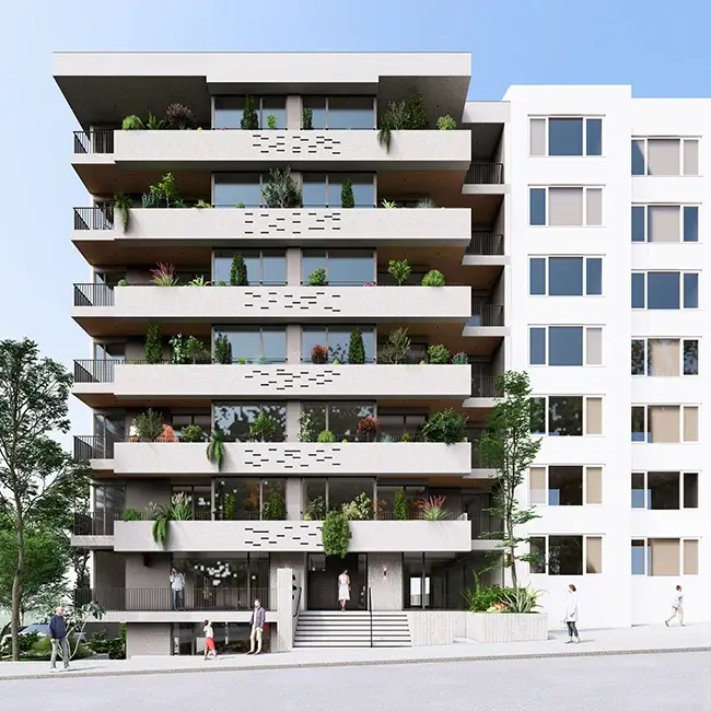 Moda Apartmanı - Moda - 16 Parsel Mimari Ruhsat Projesi - Planac