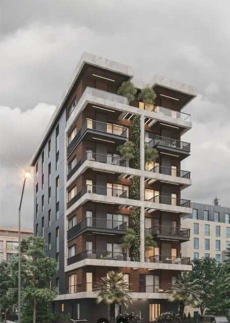 Yazıcı Apartmanı - Göztepe - 20 Parsel Mimari Ruhsat Projesi - Planac